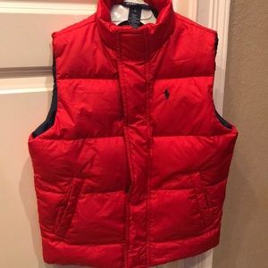 Polo Ralph Lauren boys puffer vest -high end down
